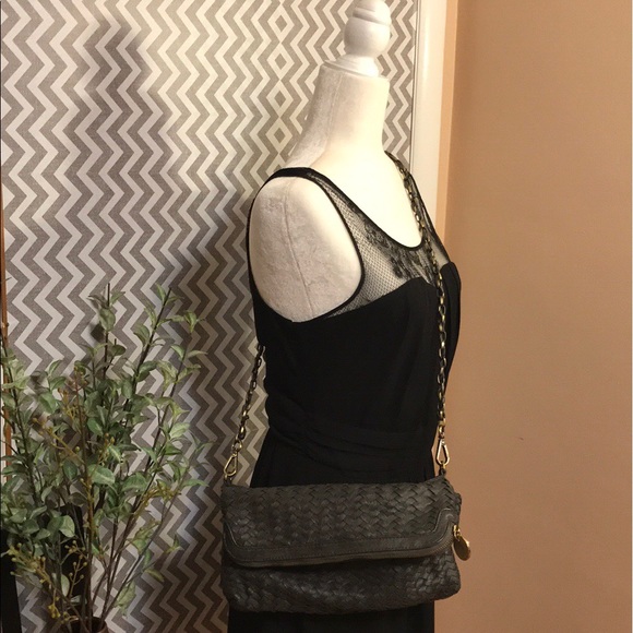 Deux Lux Vegan Leather Woven Bag - Picture 2 of 7